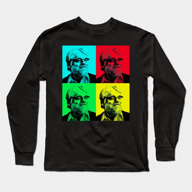 philip seymour hoffman Long Sleeve T-Shirt by oryan80